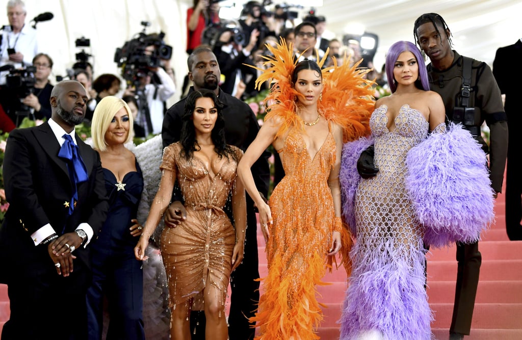 The Kardashian-Jenner clan at the 2019 Met Gala. Photo: AP