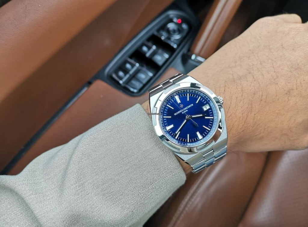 Vacheron constantin overseas on wrist discount