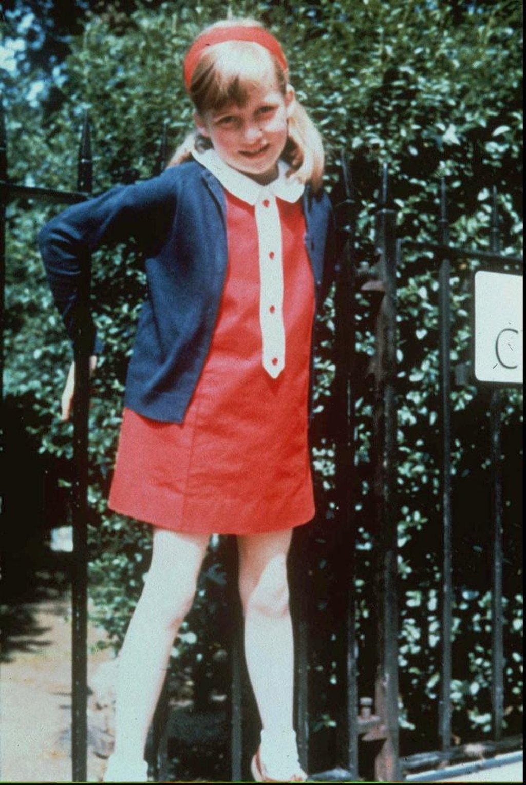 Then Diana Spencer during her early childhood years. Photo: AP Photo