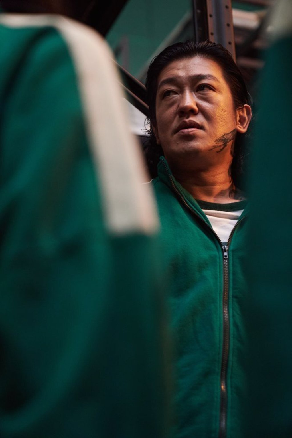 Heo Sung-tae as terrifying gangster Jang Deok-su in Netflix’s Squid Game. Photo: Netflix. Heo Sung-tae as terrifying gangster Jang Deok-su in Netflix’s Squid Game. Photo: Netflix.