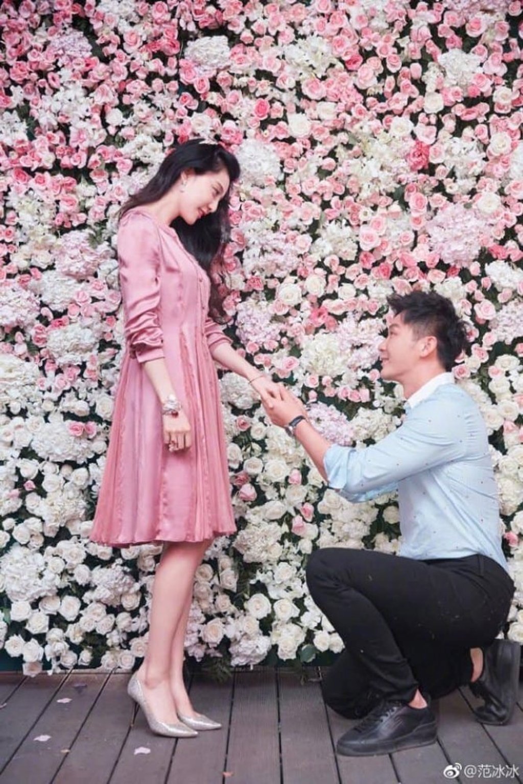 Li Chen proposed to Fan Bingbing, but the relationship didn’t last. Photo: 范冰冰/Weibo Li Chen proposed to Fan Bingbing, but the relationship didn’t last. Photo: 范冰冰/Weibo
