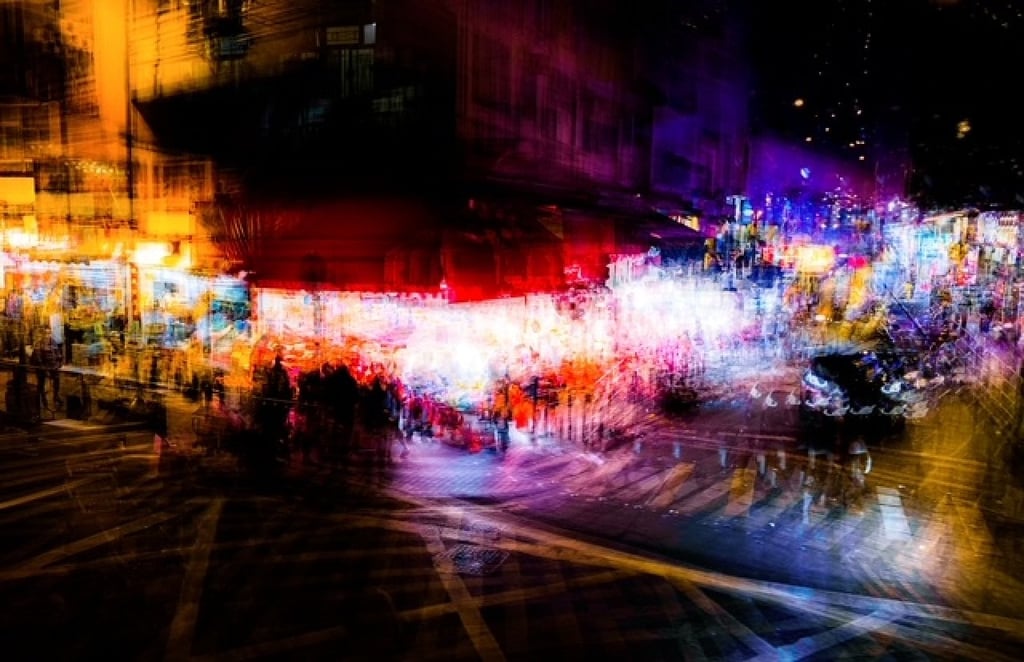 Street Corner Multiple Exposure by Andrea Bartolucci. Photo: Andrea Bartolucci