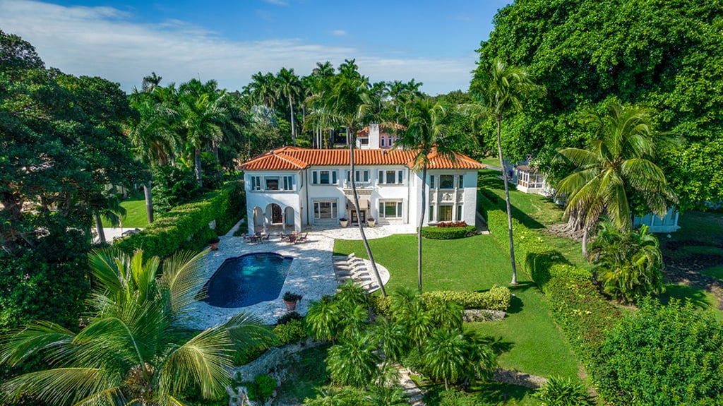 Madonna’s former sprawling eight-bedroom mansion. Photo: LPG for The Assouline Team at Compass