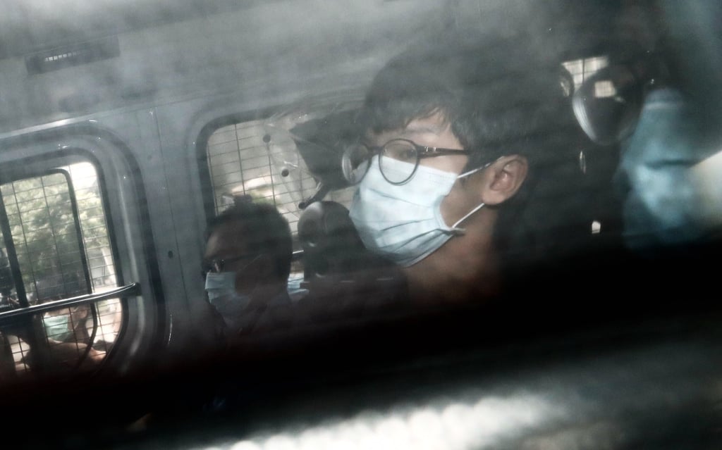 Tony Chung arrives at court last October. Photo: Sam Tsang Tony Chung arrives at court last October. Photo: Sam Tsang