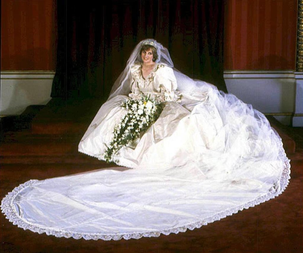 Diana, Princess of Wales, in her wedding dress in 1997. Photo: AFP Photo/EPA-PA/PA Diana, Princess of Wales, in her wedding dress in 1997. Photo: AFP Photo/EPA-PA/PA