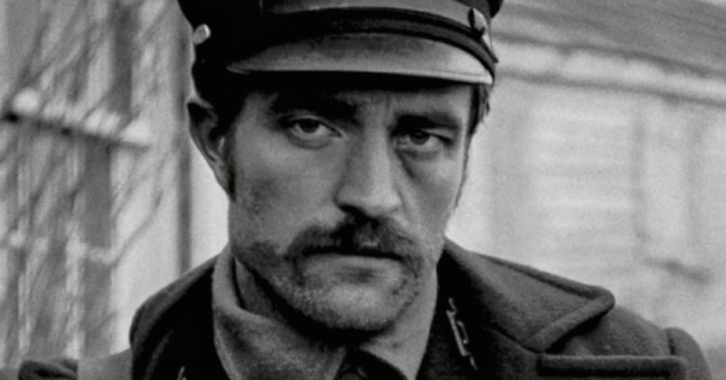 Robert Pattinson in The Lighthouse. Photo: A24 Robert Pattinson in The Lighthouse. Photo: A24