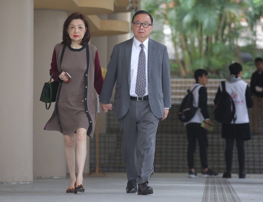 Priscilla Wong (left) and her husband Martin Liao. Photo: SCMP Priscilla Wong (left) and her husband Martin Liao. Photo: SCMP