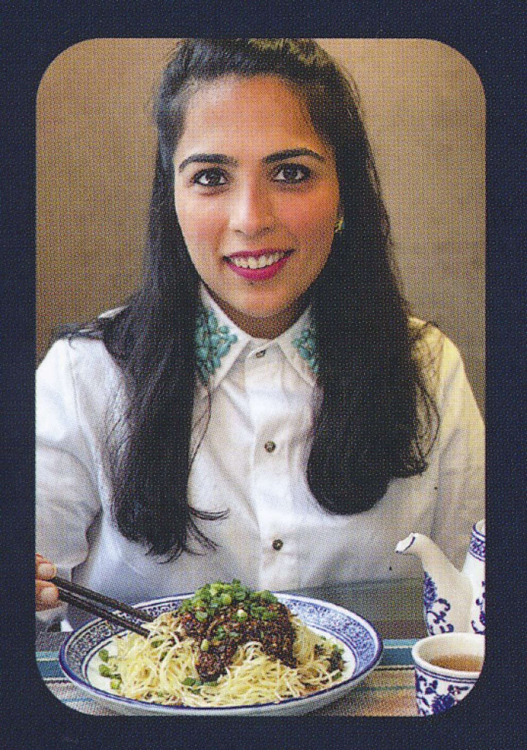 Simran Savlani studied at Le Cordon Bleu in Paris. Simran Savlani studied at Le Cordon Bleu in Paris.