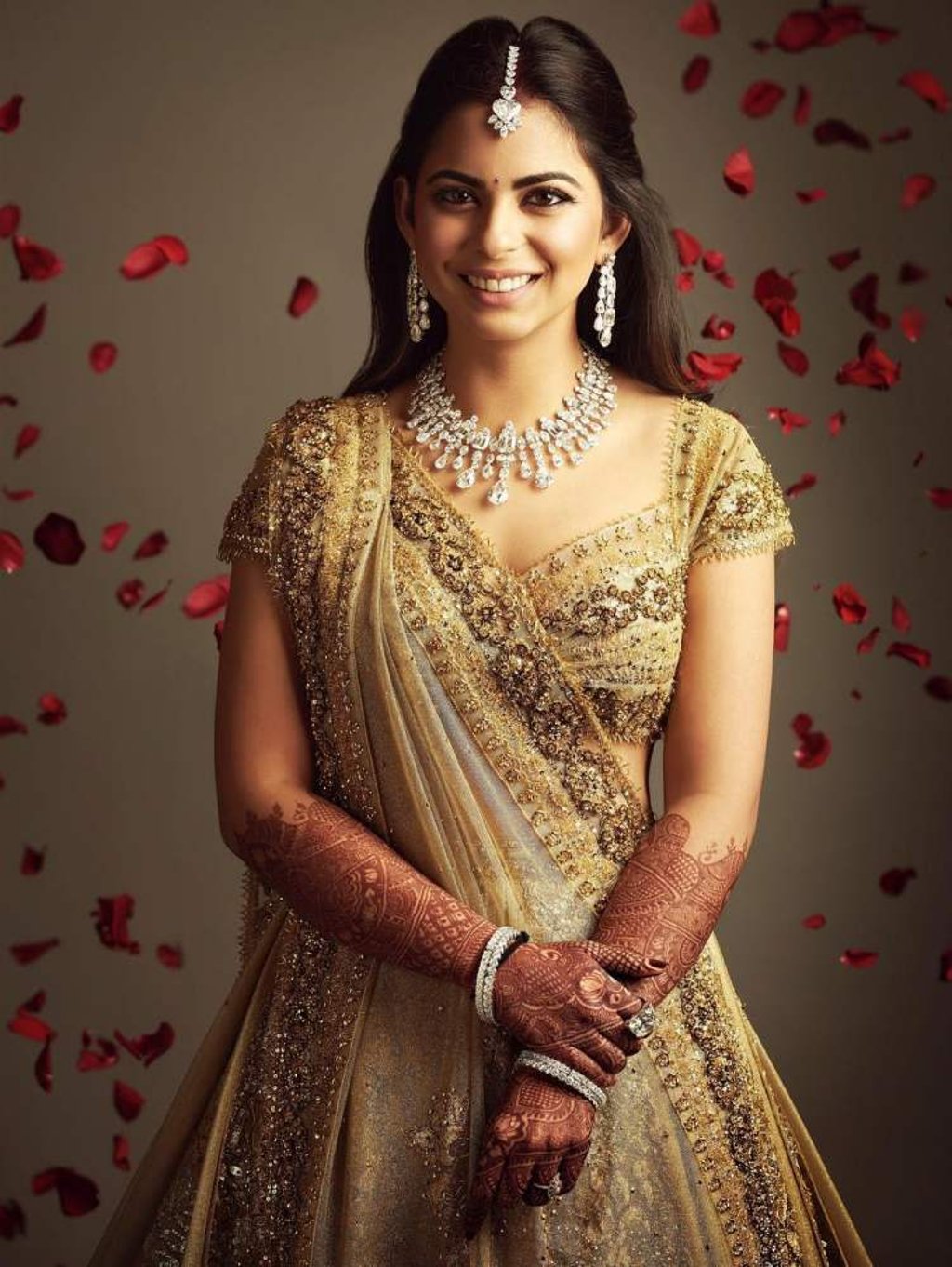 Isha Ambani wed Anand Piramal in a US$100 million ceremony almost three years ago. Photo: @stylebyami/Instagram Isha Ambani wed Anand Piramal in a US$100 million ceremony almost three years ago. Photo: @stylebyami/Instagram