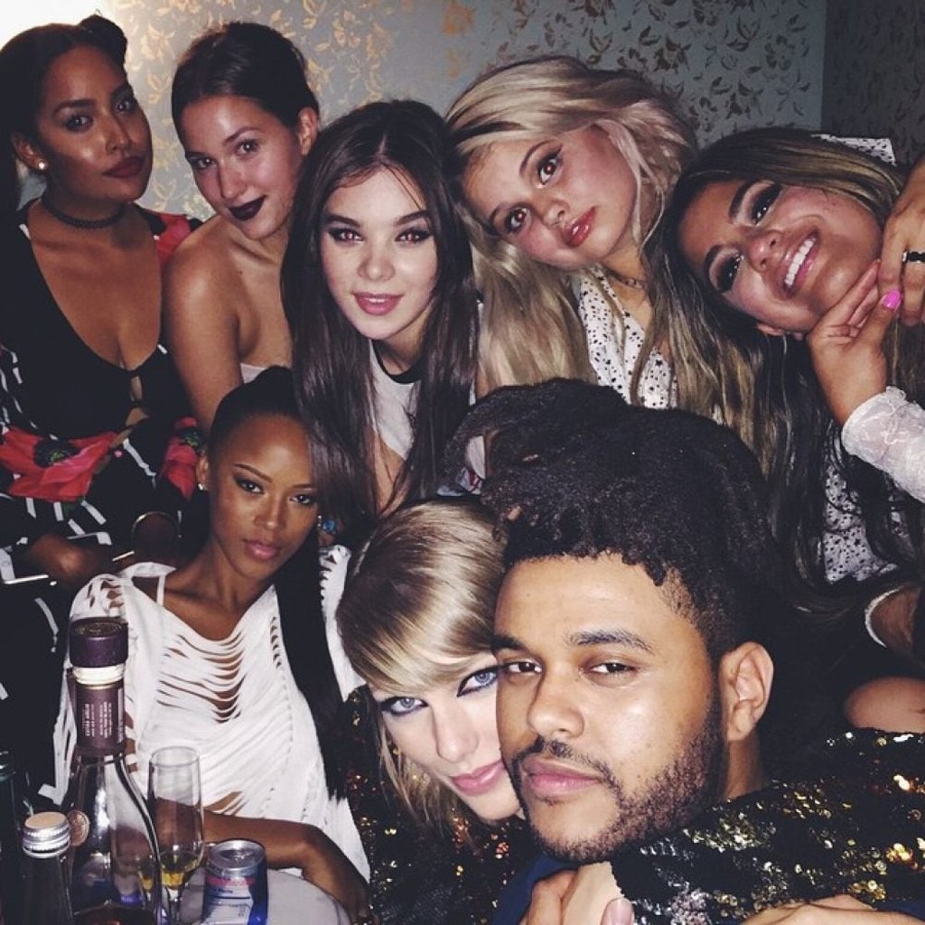 Hailee Steinfeld and Taylor Swift’s squad. Photo: @haileesteinfeld/Instagram