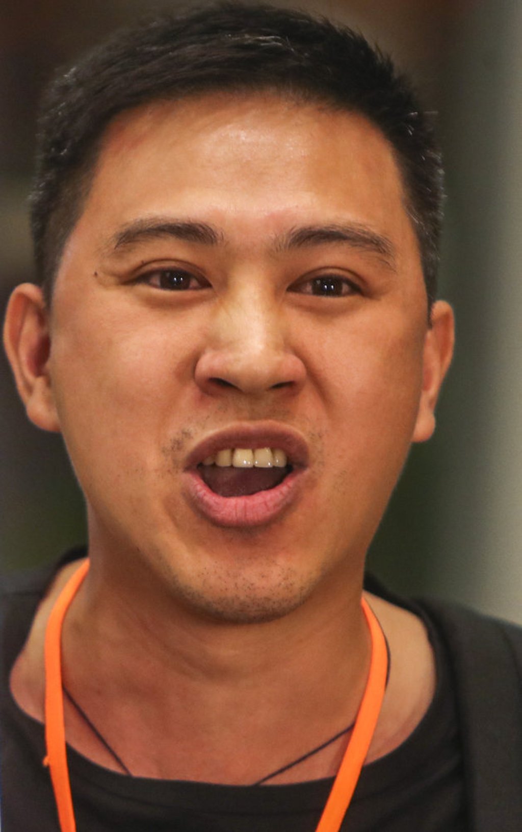 Former district councillor Yau Man-chun is now in Britain. Photo: Winson Wong