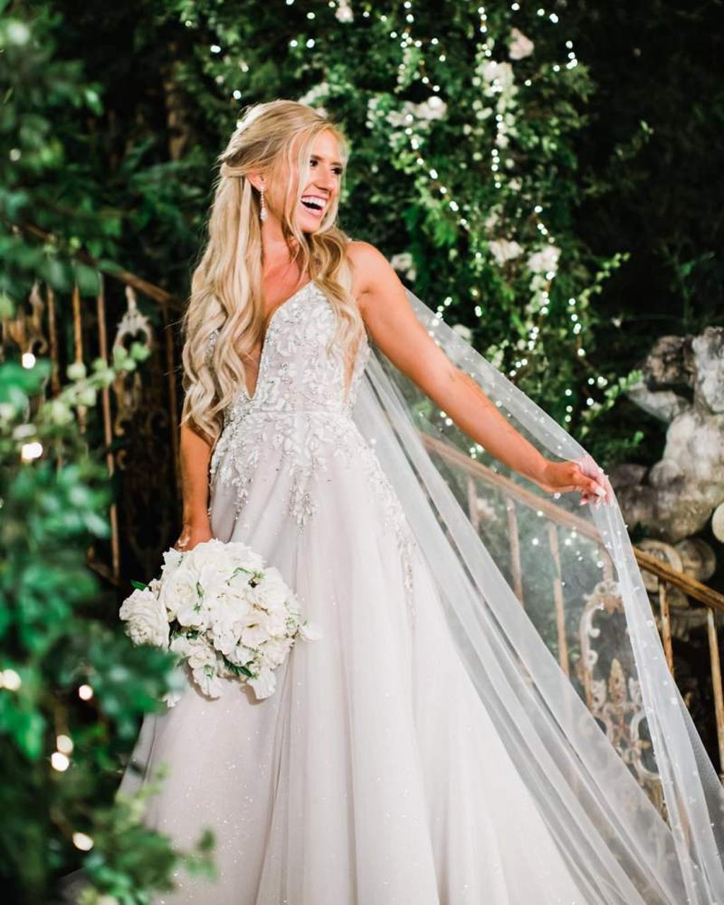Lauren burnham wedding dress cost shop