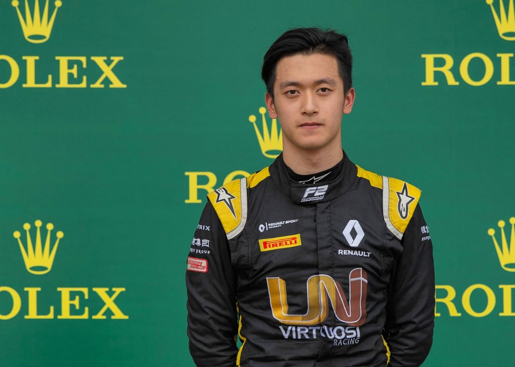 Zhou Guanyu is set to become China’s first full-time Formula One driver next season, after signing with Alfa Romeo. Photo: AFP
