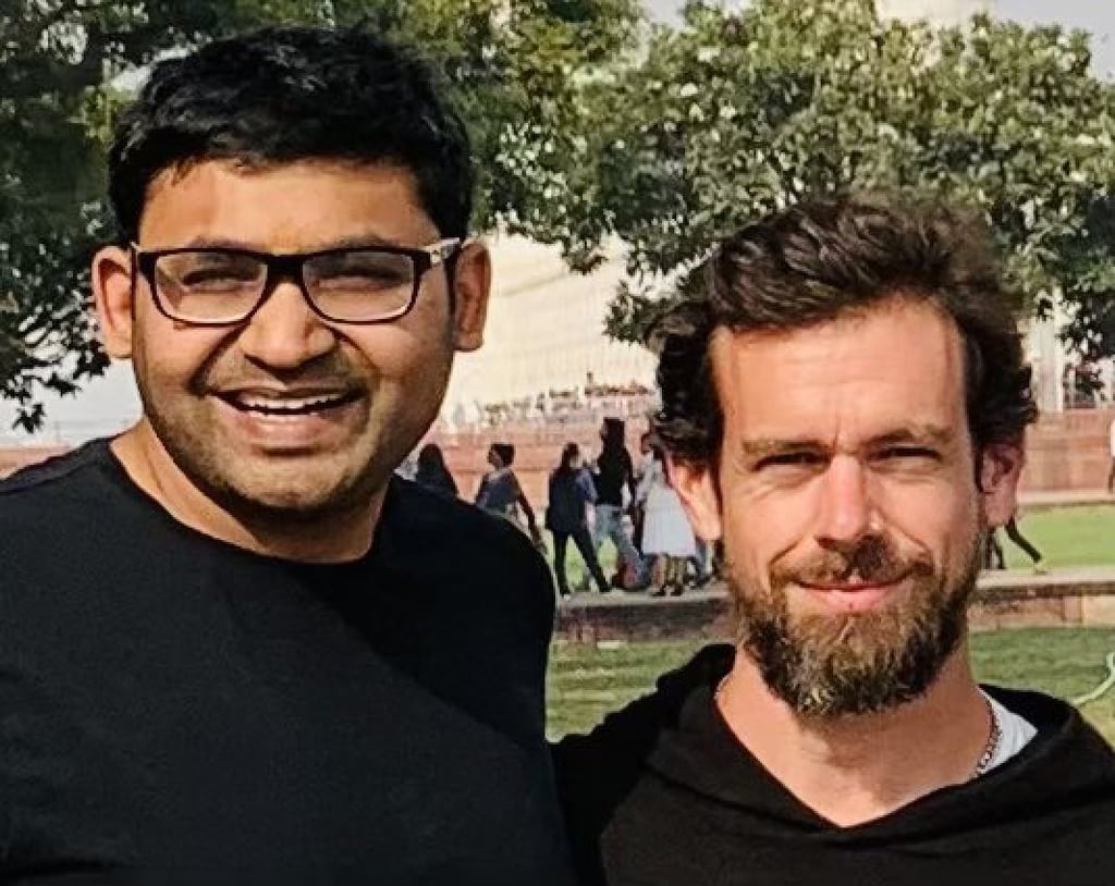 Parag Agrawal (left) succeeded Jack Dorsey as CEO of Twitter on November 29, 2021. Photo: Twitter Parag Agrawal (left) succeeded Jack Dorsey as CEO of Twitter on November 29, 2021. Photo: Twitter
