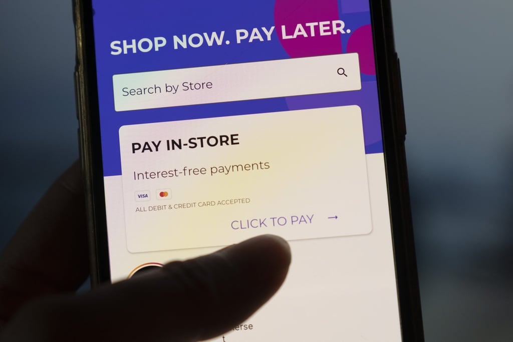 A screen shot of Rely, a smartphone application that offers buy-now-pay-later (BNPL) consumer credit to shoppers on June 6, 2021. Photo: Bloomberg