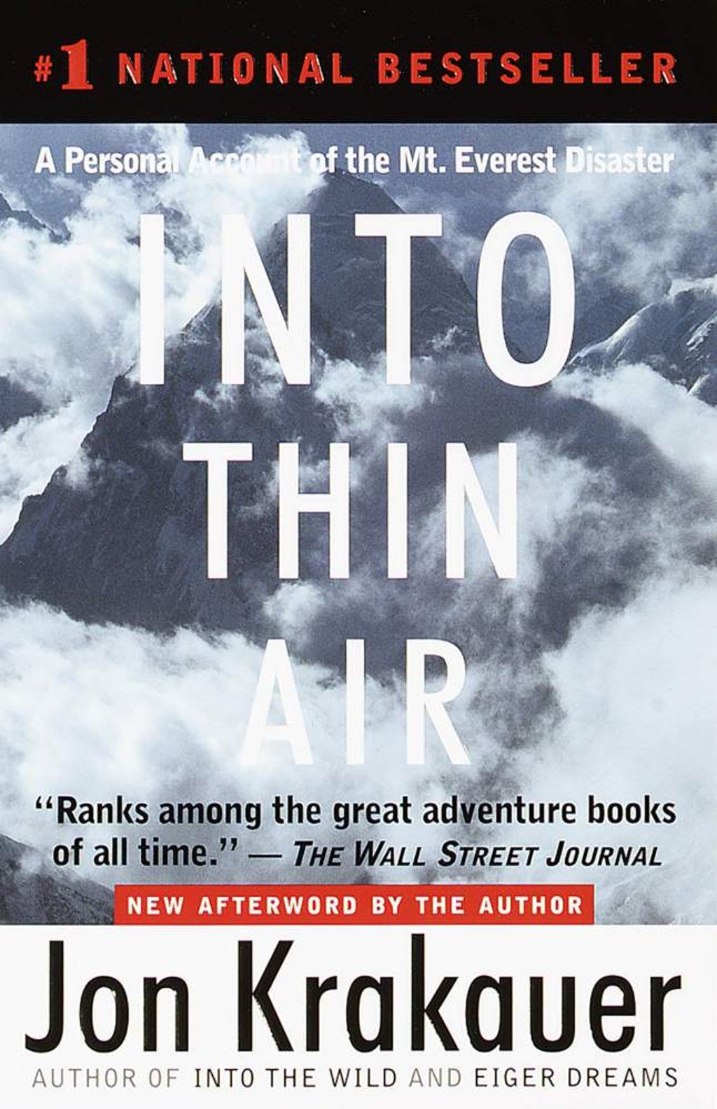 Jon Krakauer’s Into Thin Air (1997).