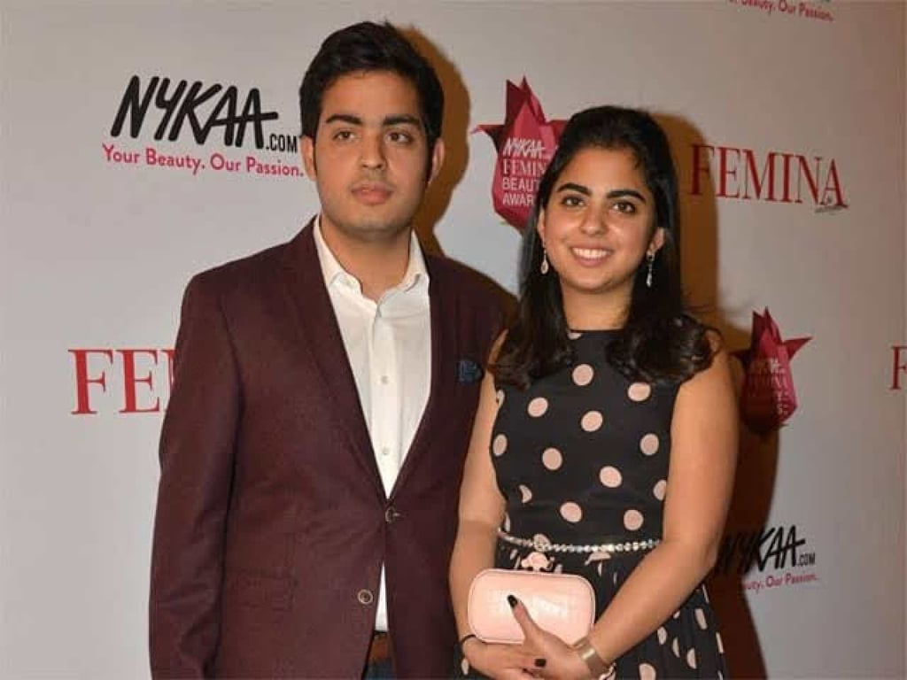 Isha Ambani and her brother Akash Ambani were born through IVF. Photo: @ishaambaniiii/ Instagram