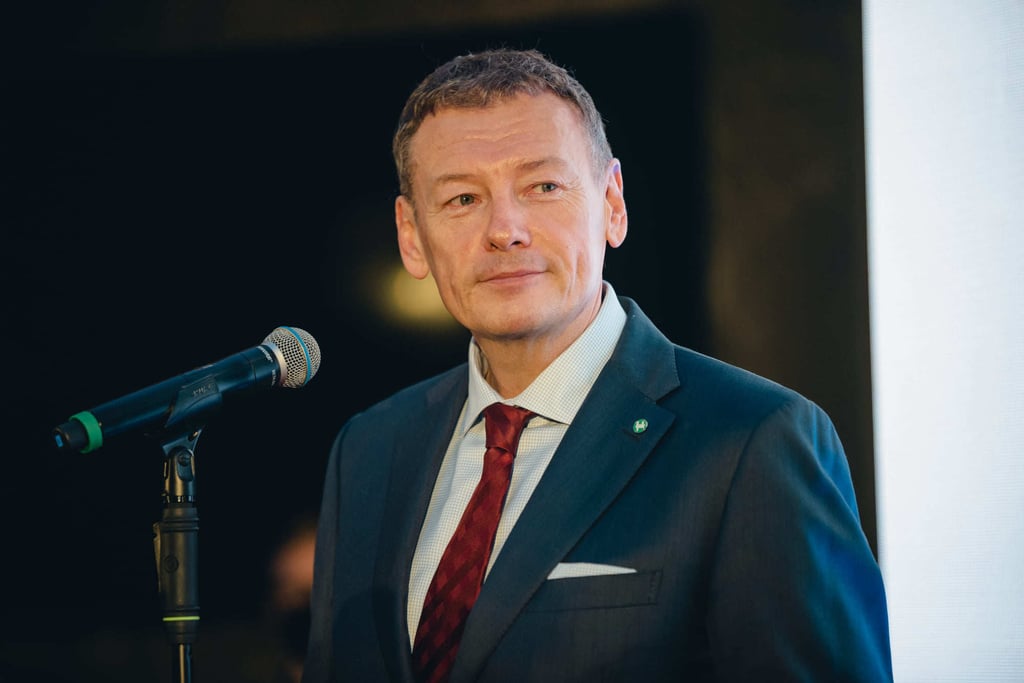 Vidmantas Janulevicius, president of the Lithuanian Confederation of Industrialists. Photo: Vidmantas Janulevicius / Facebook