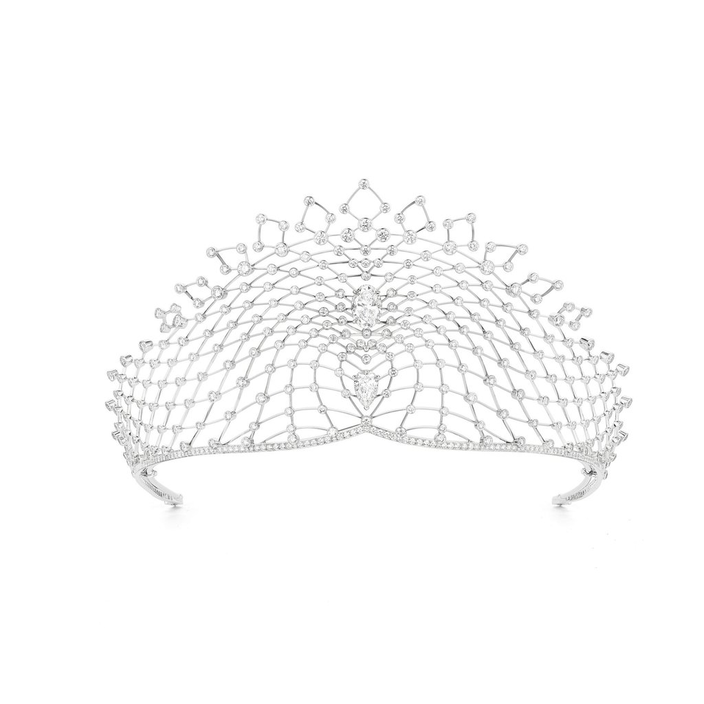 Chaumet’s kokoshnik-style Lacis tiara. Photo: handout Chaumet’s kokoshnik-style Lacis tiara. Photo: handout