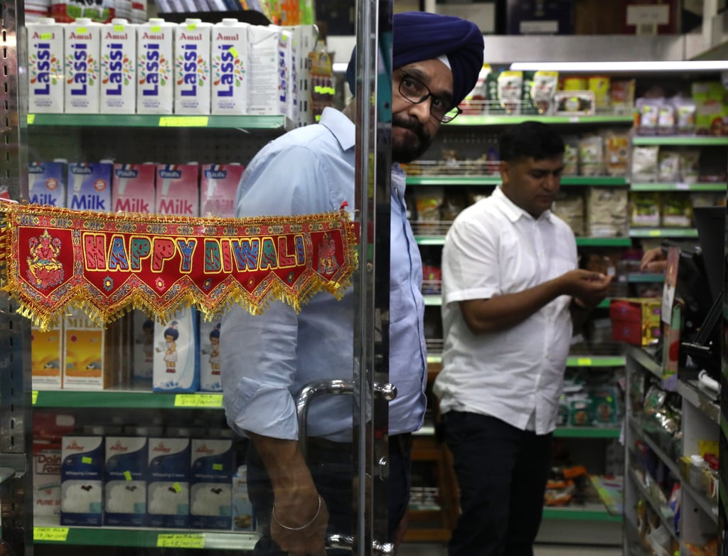 A shop selling South Asian products in Chungking Mansions, Tsim Sha Tsui, Hong Kong. Photo: Nora Tam A shop selling South Asian products in Chungking Mansions, Tsim Sha Tsui, Hong Kong. Photo: Nora Tam