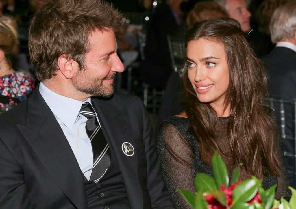 A tender moment between Bradley Cooper And Irina Shayk. Photo: @irinashayk.updates/Instagram A tender moment between Bradley Cooper And Irina Shayk. Photo: @irinashayk.updates/Instagram