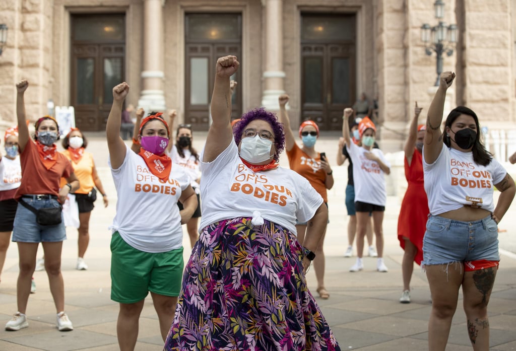 Protesters rally against the six-week abortion ban an the Capitol in Austin, Texas, in September. Photo: Austin American-Statesman via AP Protesters rally against the six-week abortion ban an the Capitol in Austin, Texas, in September. Photo: Austin American-Statesman via AP