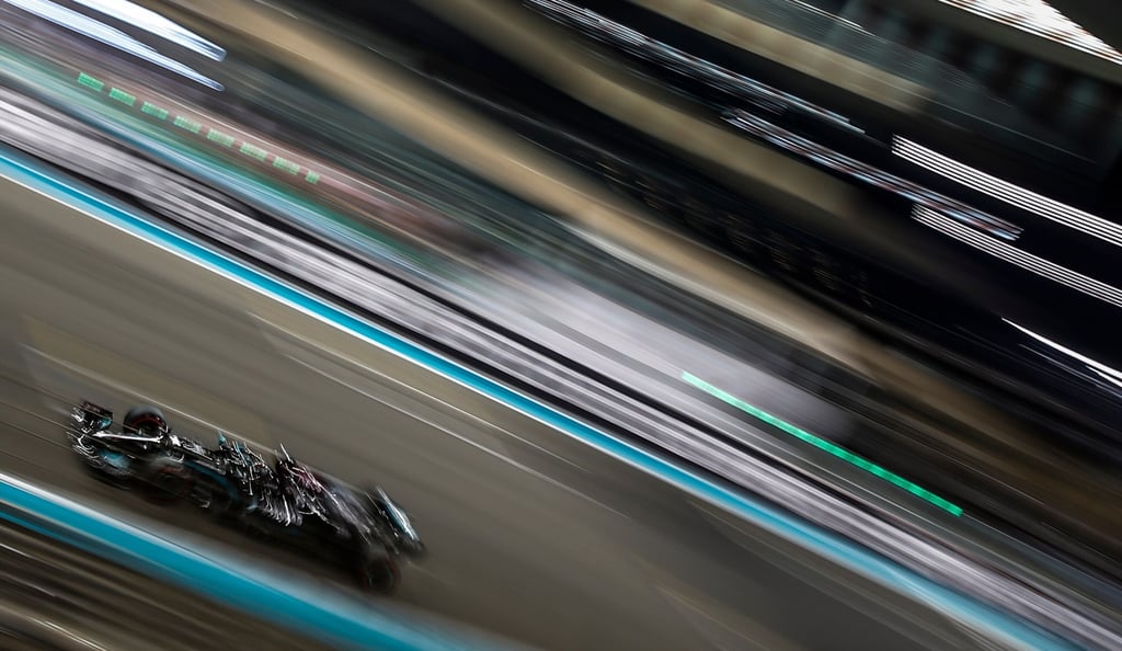 Lewis Hamilton steers his car during qualifying in Abu Dhabi. Photo: EPA-EFE Lewis Hamilton steers his car during qualifying in Abu Dhabi. Photo: EPA-EFE