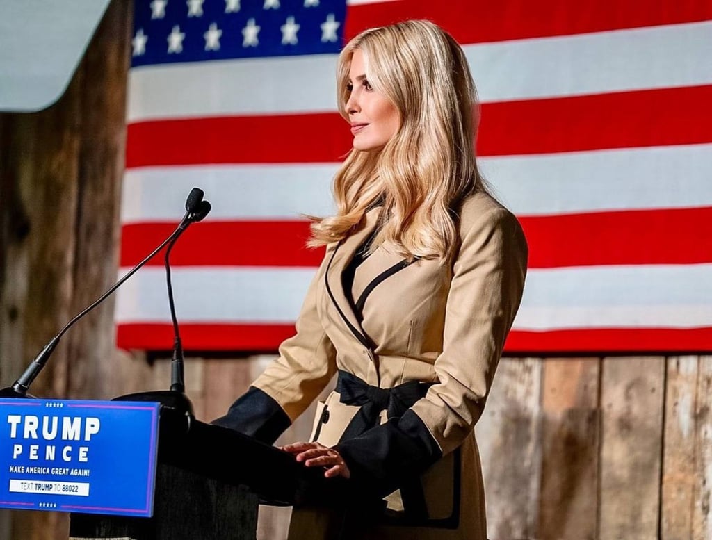 Ivanka Trump during Donald Trump’s election campaign. Photo: @ivankatrump/Instagram Ivanka Trump during Donald Trump’s election campaign. Photo: @ivankatrump/Instagram