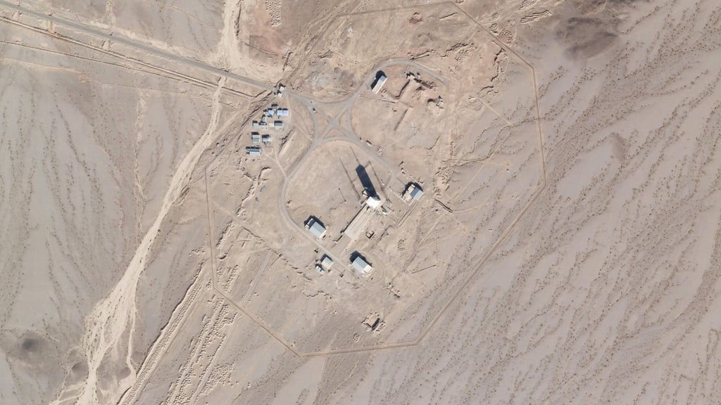 New satellite images purport to show new activity at Iran’s Imam Khomeini Spaceport. Photo: Planet Labs via AP New satellite images purport to show new activity at Iran’s Imam Khomeini Spaceport. Photo: Planet Labs via AP