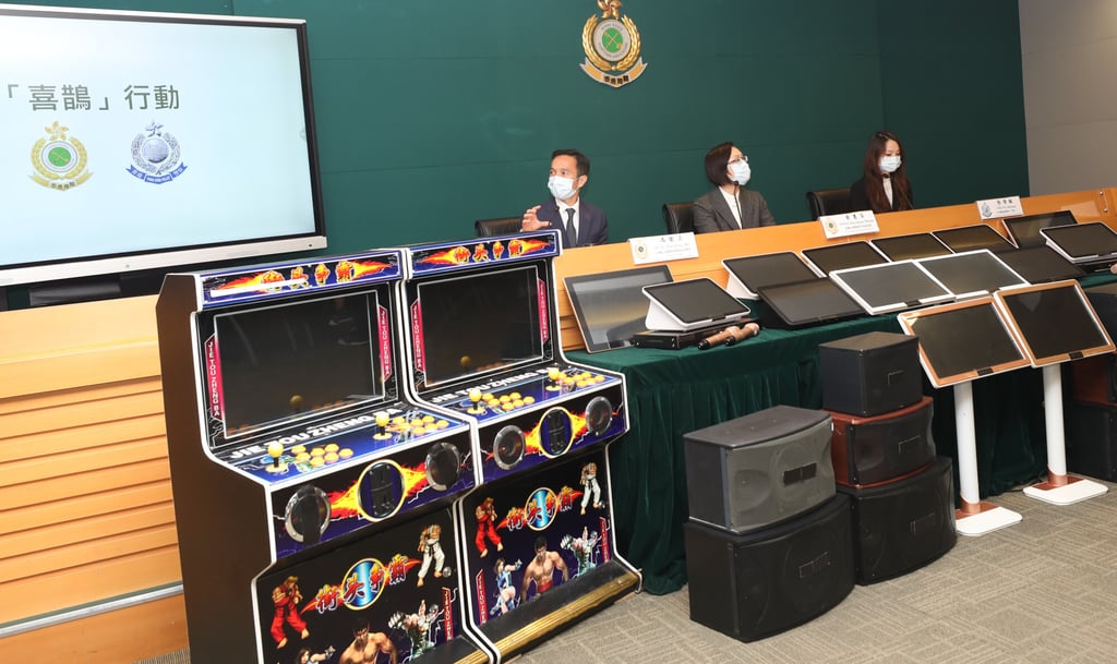 Customs launched the operation with police. Photo: Xiaomei Chen