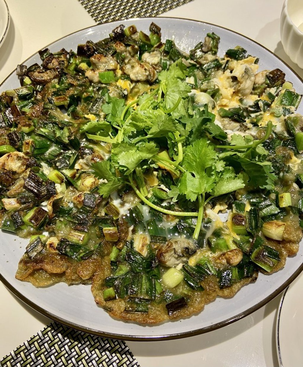 Oyster omelette. Photo: Susan Jung Oyster omelette. Photo: Susan Jung