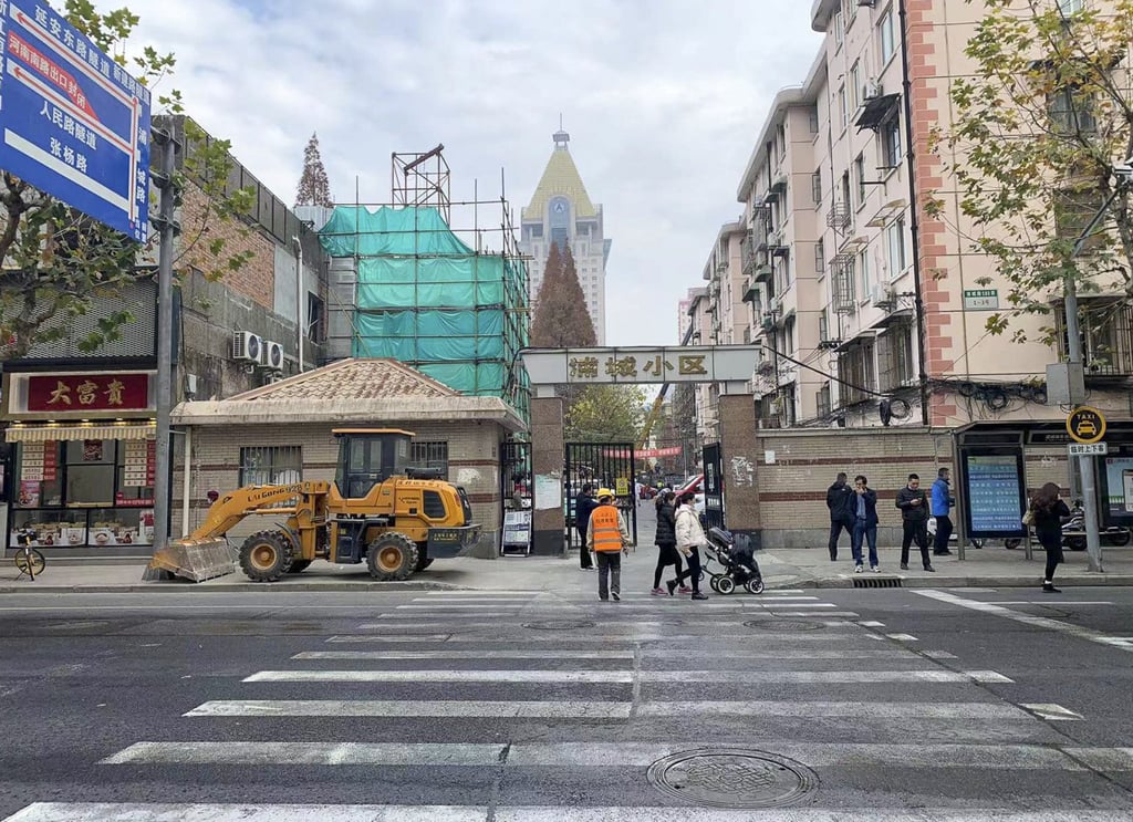 A view of Pucheng neighbourhood in Shanghai’s Lujiazui finance and trade zone. Photo: Daniel Ren