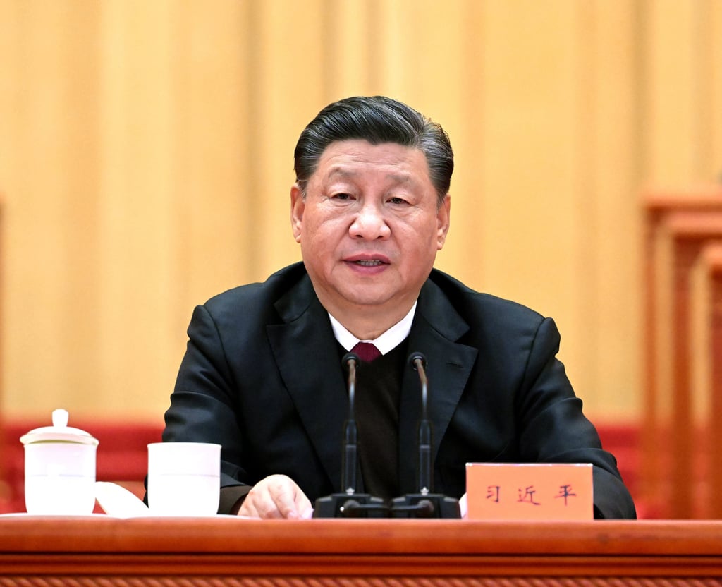 President Xi Jinping says China must strive to ensure self-sufficiency in items from energy to soybeans. Photo: Xinhua President Xi Jinping says China must strive to ensure self-sufficiency in items from energy to soybeans. Photo: Xinhua