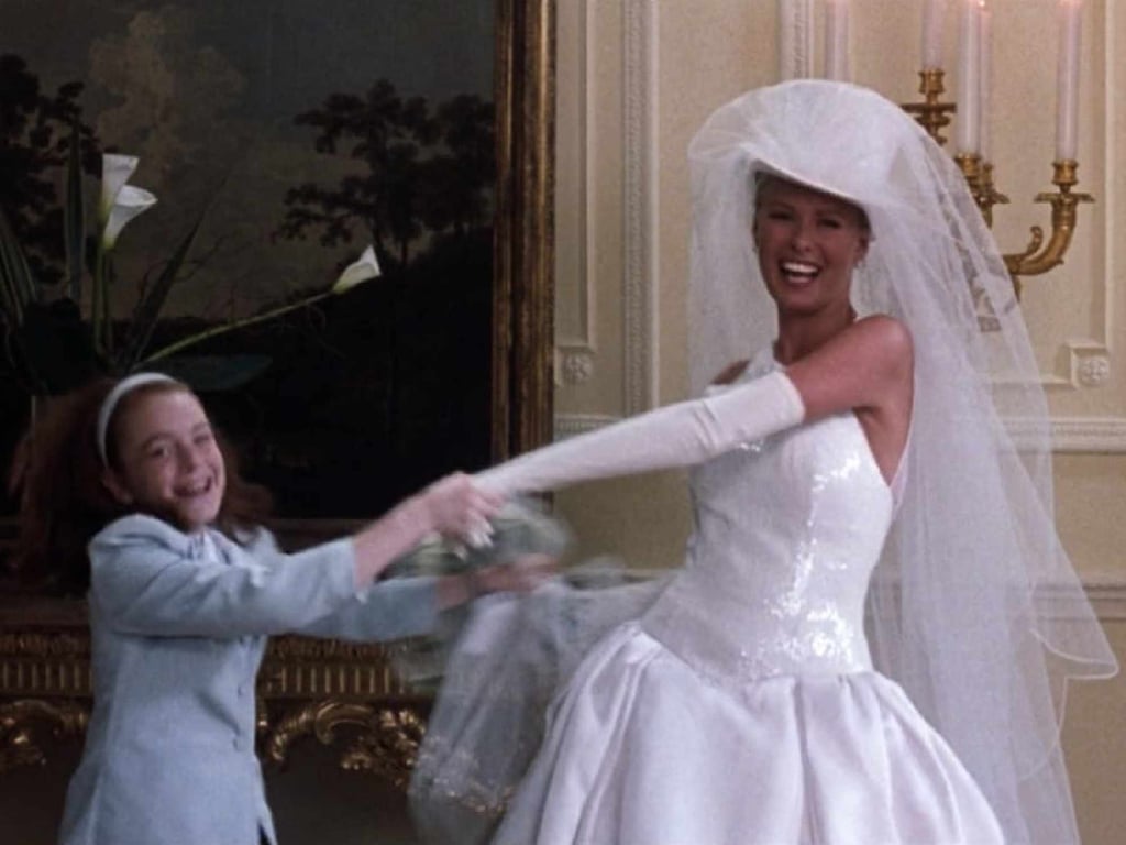 12 best and worst wedding dresses in Hollywood movies from Sarah Jessica Parker s ill fitting gown in SATC The Movie to Sonoya Mizuno s show stopping Crazy Rich Asians look South China