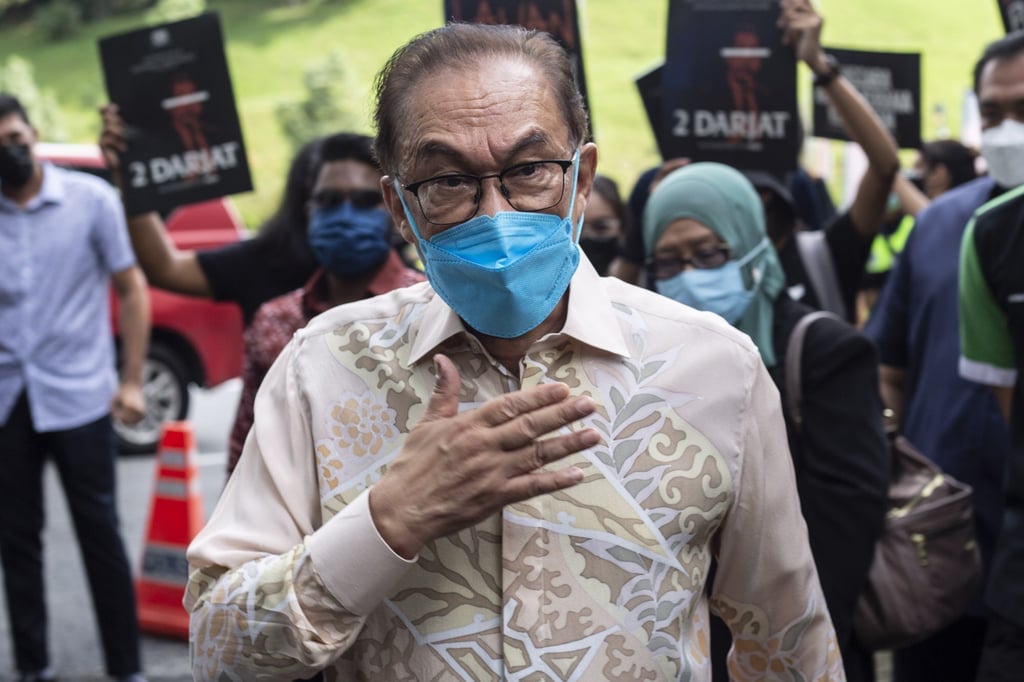 Saturday’s Sarawak poll results have increased pressure on Malaysian opposition leader Anwar Ibrahim. Photo: EPA