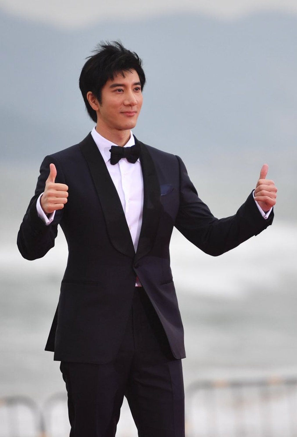 Singer Wang Leehom on the red carpet at the first Hainan International Film Festival in south China in 2018. Photo: Xinhua