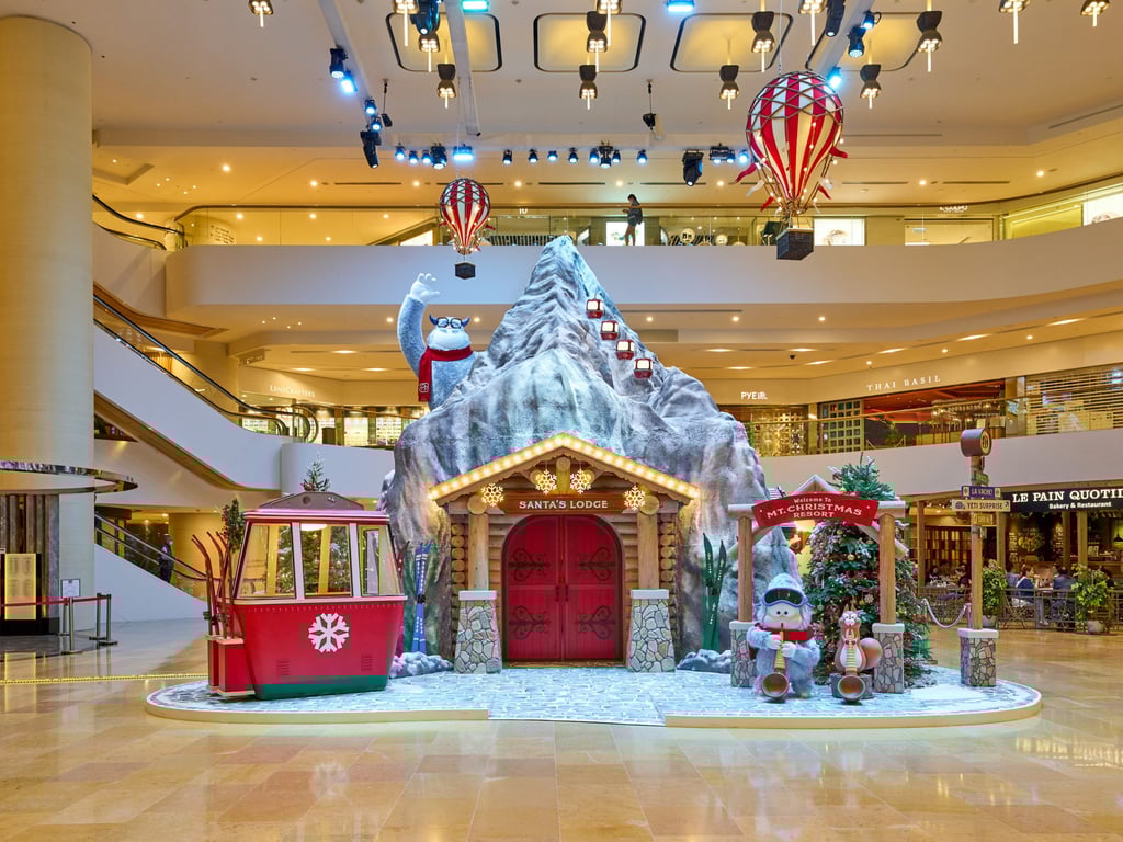 Santa’s Lodge at Pacific Place. Photo: Pacific Place Santa’s Lodge at Pacific Place. Photo: Pacific Place