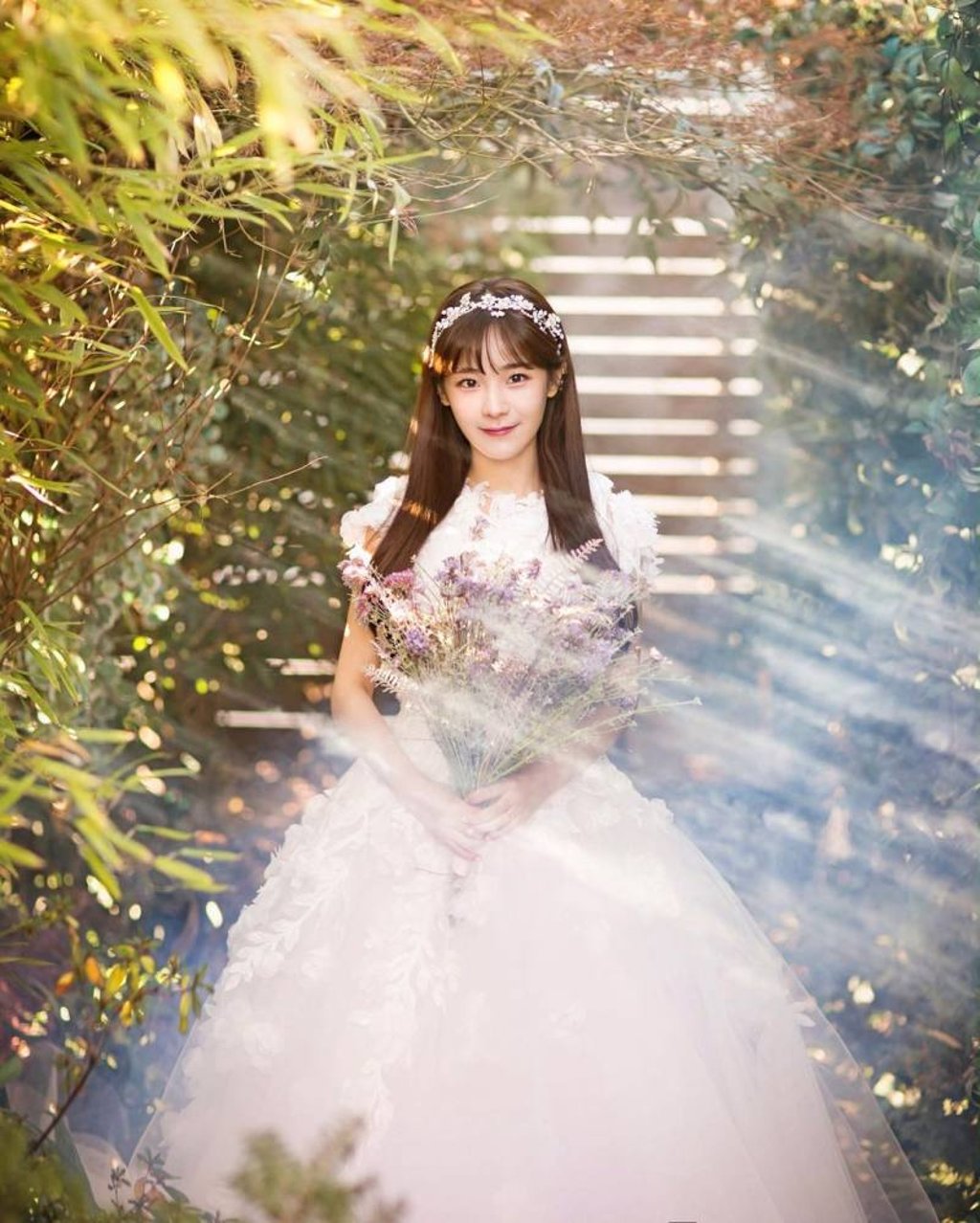Wedding dress kpop top