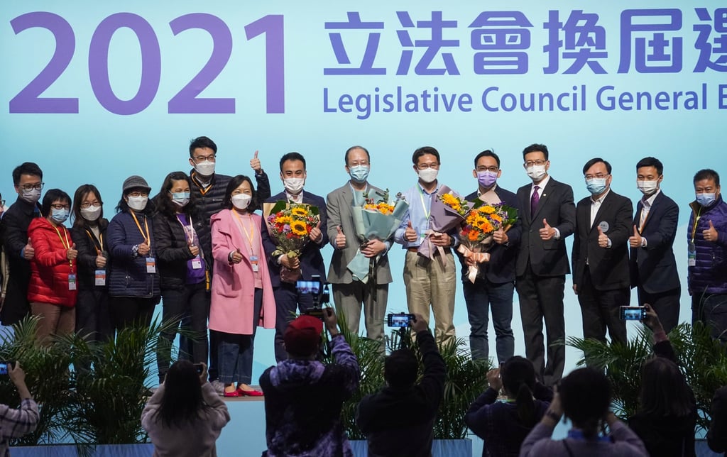 All but one of Legco’s 90 seats went to pro-establishment candidates. Photo: Sam Tsang
