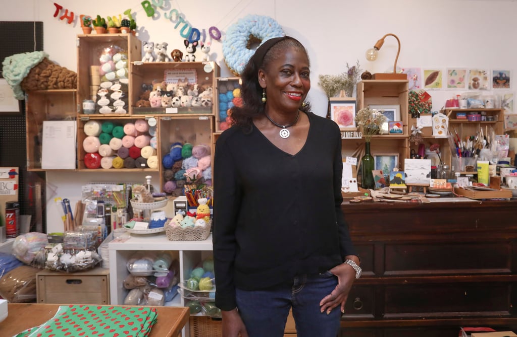 Bell has noticed a big uptick in interest in sewing in the past year. Photo: Jonathan Wong