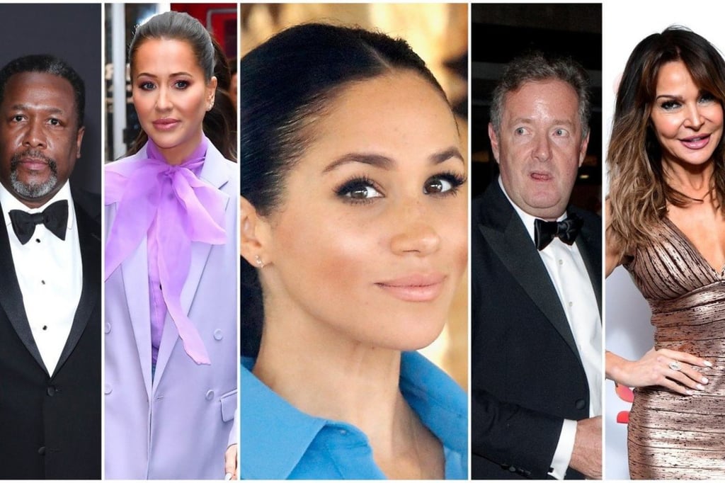 Meghan Markle called on famous friends Edward Enninful, Adele, Princess Eugenie and Priyanka Chopra to help her celebrate her 40th. Photos: @Edward_Enninful, @priyankachopra, @archewell_hm/Instagram; Handout Meghan Markle called on famous friends Edward Enninful, Adele, Princess Eugenie and Priyanka Chopra to help her celebrate her 40th. Photos: @Edward_Enninful, @priyankachopra, @archewell_hm/Instagram; Handout