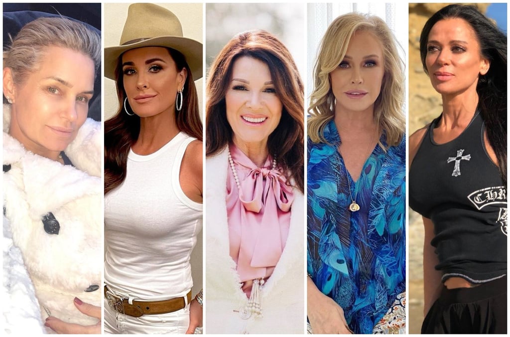 Yolanda Hadid, Kyle Richards, Lisa Vanderpump, Kathy Hilton and Carlton Elizabeth. Photos: @kylerichards18, @kathyhilton, @lisavanderpump, @yolanda.hadid/Instagram