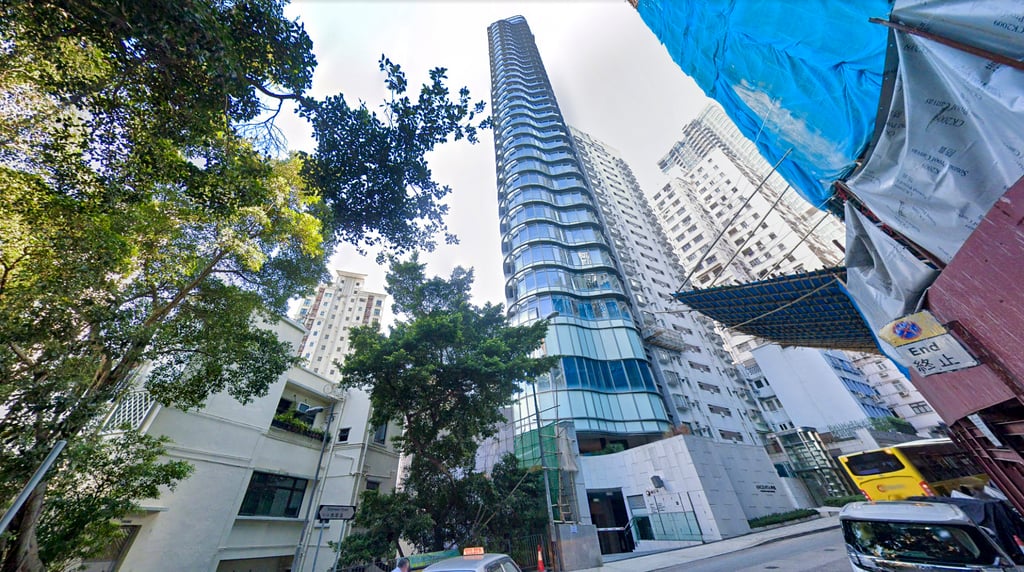 The flat at Argenta (pictured) in Hong Kong’s Mid-Levels neighbourhood was purchased for HK$91.33 million in 2014. Photo: Handout