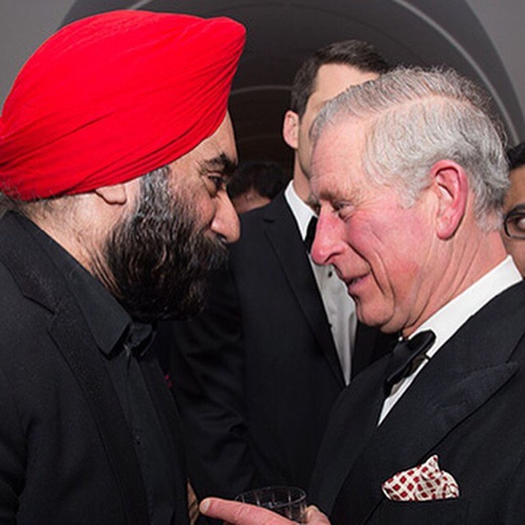 Prince Charles is a long-time friend of Reuben Singh. Photo: @singhreuben/Instagram Prince Charles is a long-time friend of Reuben Singh. Photo: @singhreuben/Instagram