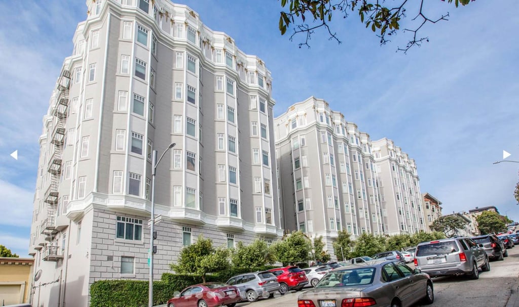 Former Theranos CEO Elizabeth Holmes’ luxury flat in San Francisco. Photo: @ADODonoghue/Twitter Former Theranos CEO Elizabeth Holmes’ luxury flat in San Francisco. Photo: @ADODonoghue/Twitter