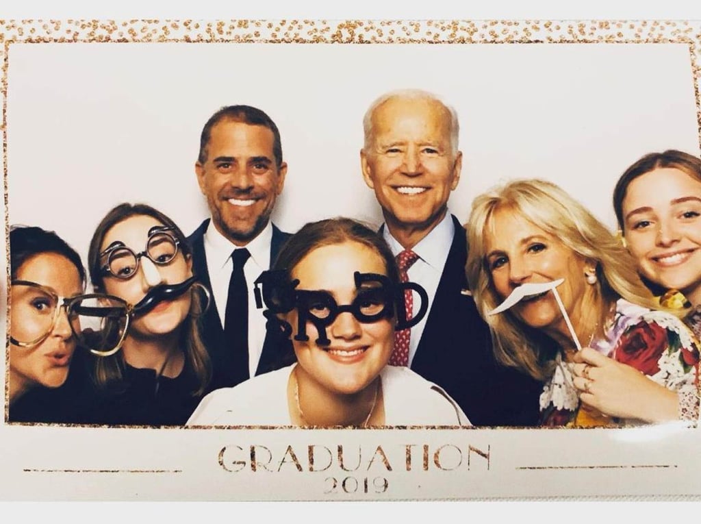 A photo of the Bidens at Naomi’s graduation from Columbia Law School. Photo: @naomibiden/Instagram