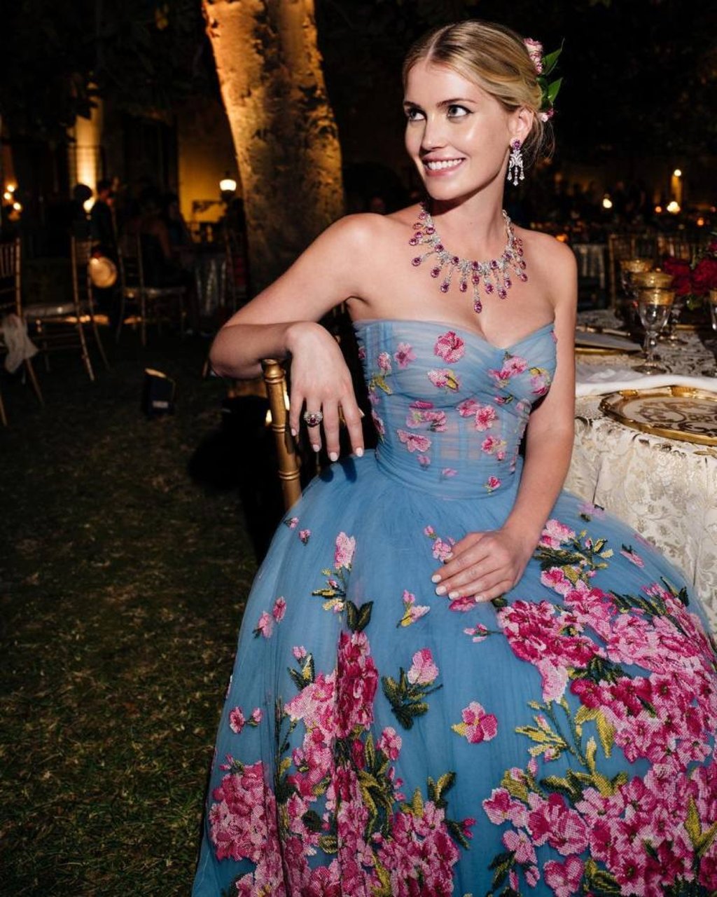 The belle of the ball – Kitty Spencer’s modelling career has taken off in recent years. Photo: @kitty.spencer/Instagram