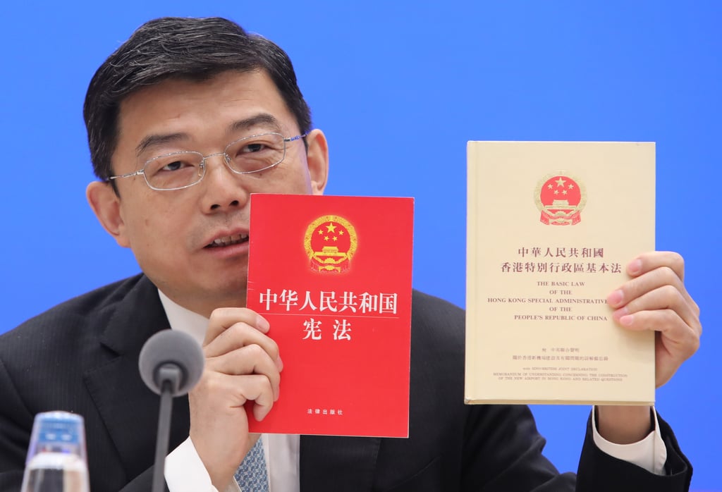 In the days that followed the release of the white paper, officials and experts appeared in media briefings as part of an extensive publicity campaign. Photo: Simon Song In the days that followed the release of the white paper, officials and experts appeared in media briefings as part of an extensive publicity campaign. Photo: Simon Song