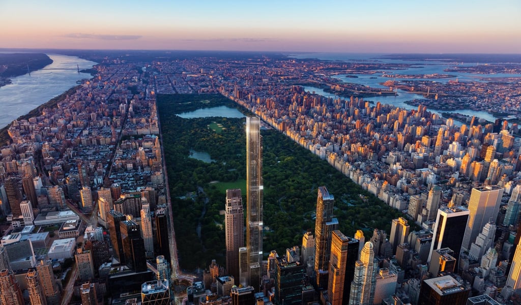 The Central Park Tower in Manhattan, New York. Photo: Extell