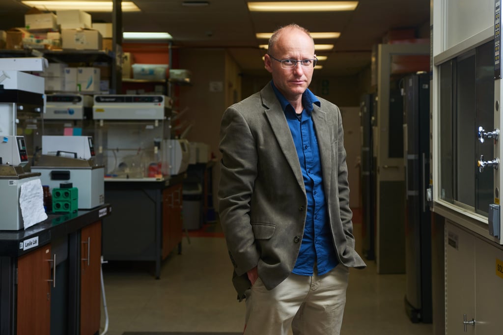 Alex Sigal, virologist at the African Health Research Institute, found Omicron can reduce Delta infections. Photo: Bloomberg Alex Sigal, virologist at the African Health Research Institute, found Omicron can reduce Delta infections. Photo: Bloomberg